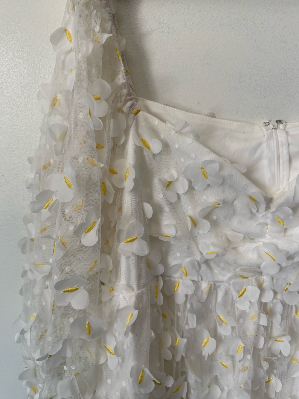 Butterfly Applique Mini Dress - Picture 3 of 11